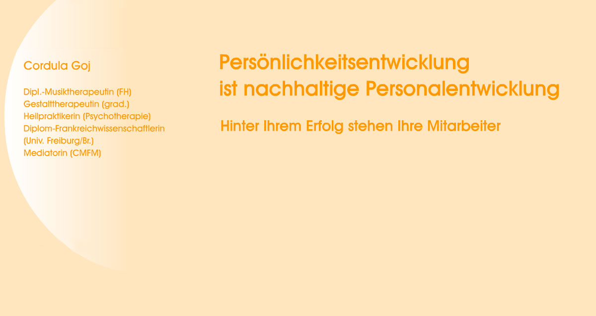 Inhalt der Startseite